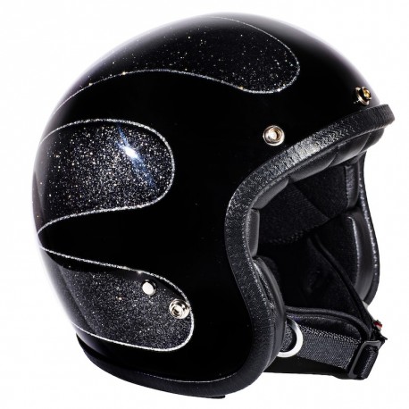 CASCO 70S SUPERFLAKES COLLECTION BLACK SCALLOPS