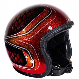 CASCO 70S SUPERFLAKES COLLECTION Red Fish Scales