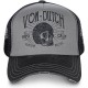 GORRA VON DUTCH CREW1 BLACK AND GREY