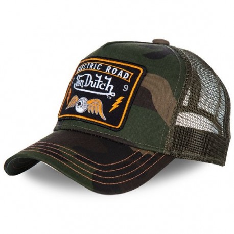 GORRA VON DUTCH BASEBALL CAP SQUARE CAMO