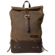 TRIP MACHINE BACKPACK PANNIER CLASSIC ROLL TOP TOBACCO