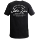 CAMISETA JOHN DOE JD LETTERING BLACK