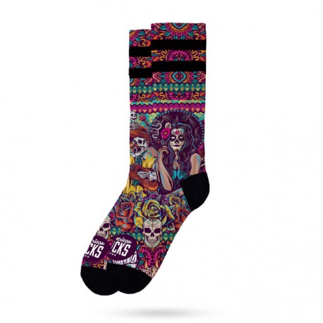 CALCETINES AMERICAN SOCKS DIA DE LOS MUERTOS