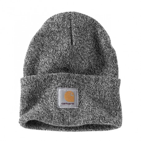 CARHARTT KNIT BEANIE WHITE/BLACK