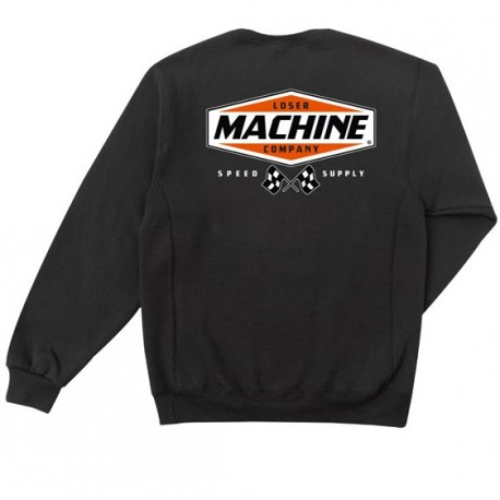 SUDADERA LOSER MACHINE OVERDRIVE SWEAT BLACK