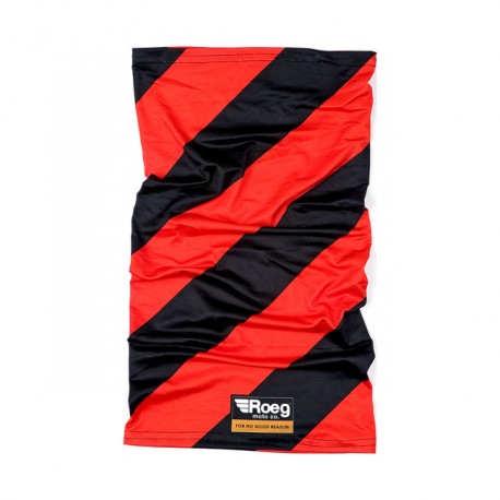 PAÑUELO ROEG STRIPED TUNNEL ORANGE/BLACK