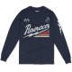 PURERACER THUNDER GLORY BLUE NAVY 2 LONG SLEEVE TEE