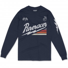 CAMISETA PURERACER MANGA LARGA THUNDER GLORY BLUE NAVY 2