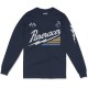 PURERACER THUNDER GLORY BLUE NAVY 1 LONG SLEEVE TEE