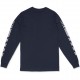 PURERACER THE SPEED SHOP BLUE NAVY LONG SLEEVE TEE