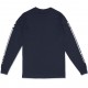 PURERACER STAMP LOGO BLUE NAVY LONG SLEEVE TEE