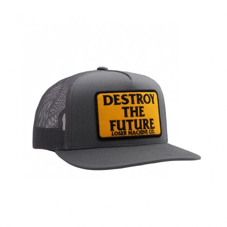 GORRA LOSER MACHINE DESTROY TRUCKER CAP CHARCOAL