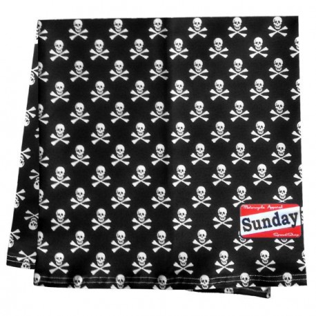 Sunday Speed skull model scarf