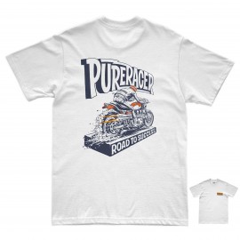 CAMISETA PURERACER ROAD TO SUCCESS WHITE