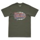 CAMISETA PURERACER RACING LOGO KHAKI