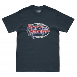 CAMISETA PURERACER RACING LOGO GREY INK