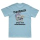 PURERACER MX HELMET LIGHT BLUE T-SHIRT