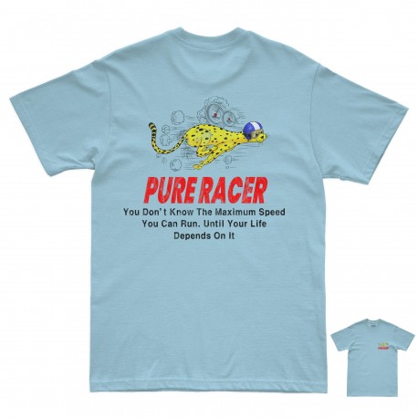 CAMISETA PURERACER MAXIMUM SPEED LIGHT BLUE