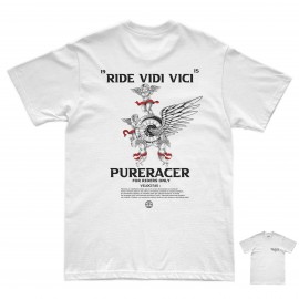 PURERACER RIDE VIDI VINCI WHITE T-SHIRT