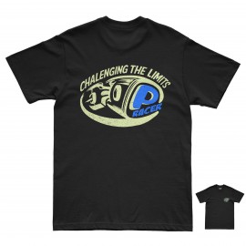 PURERACER CHALLENGING THE LIMITS BLACK T-SHIRT