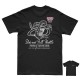 PURERACER SLIDE SNAKE BLACK T-SHIRT