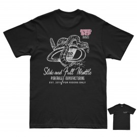 CAMISETA PURERACER SLIDE SNAKE BLACK