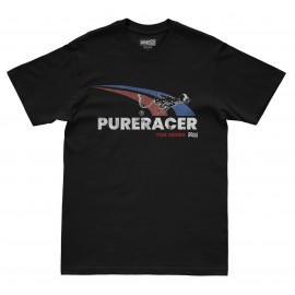 PURERACER MAXIMUM SPEED 2 BLACK T-SHIRT