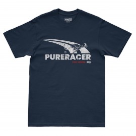 PURERACER MAXIMUM SPEED 2 BLUE NAVY T-SHIRT