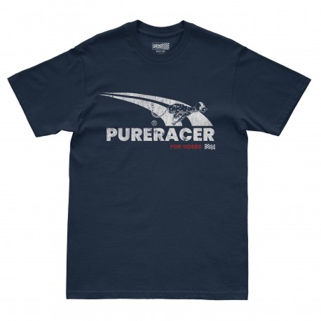 CAMISETA PURERACER MAXIMUM SPEED 2 BLUE NAVY