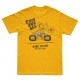 CAMISETA PURERACER FUCK YOU ALL YELOW