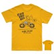 PURERACER FUCK YOU ALL YELOW T-SHIRT