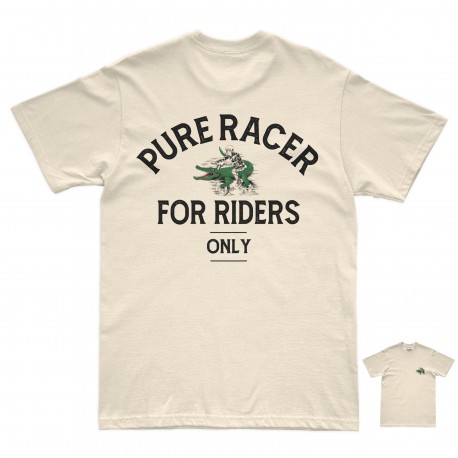 PURERACER CROCODILE RAW T-SHIRT