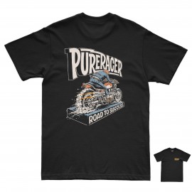 CAMISETA PURERACER ROAD TO SUCCESS BLACK