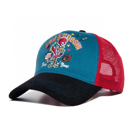 GORRA KING KEROSIN ROADRUNNER CRASH CAP BLACK/TURQUOISE