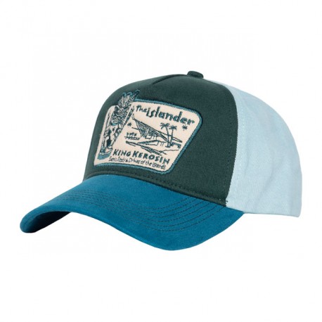 GORRA KING KEROSIN THE ISLANDER CAP BLUE/GREEN