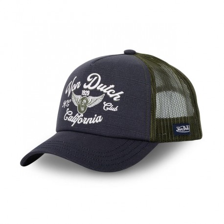 GORRA VON DUTCH HERITAGE-TRUCKER CREW CAP DENIM/GREY