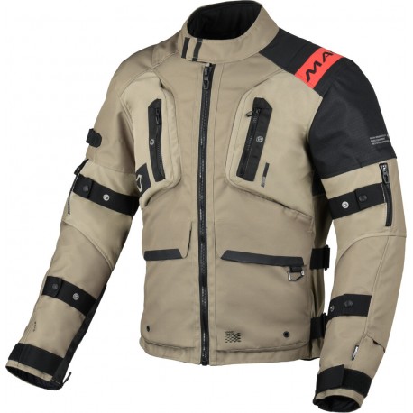 CHAQUETA MACNA HIGERA BLACK/TAUPE