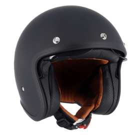 HELSTONS NAKED MATT BLACK HELMET 06