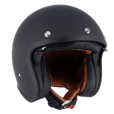 HELSTONS NAKED MATT BLACK HELMET 06