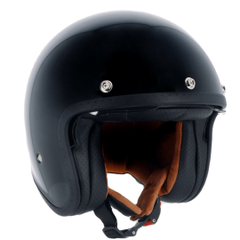 HELSTONS NAKED GLOSS BLACK HELMET 06