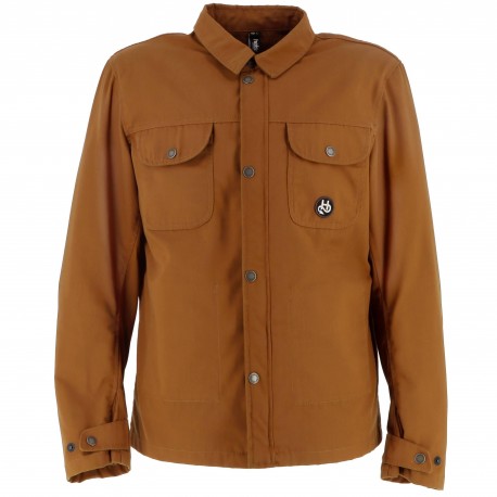 HELSTONS DETROIT CAMEL SHIRT JACKET