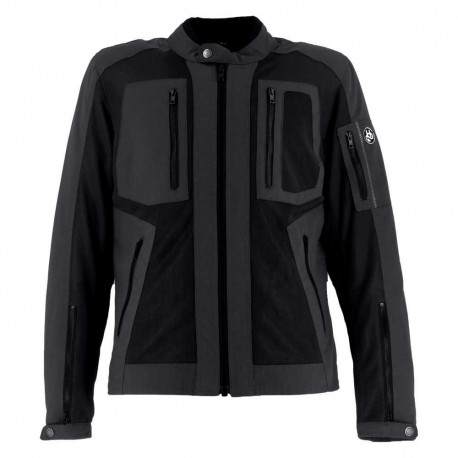 HELSTONS PUMA AIR BLACK JACKET