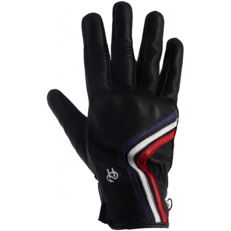 HELSTONS LINE BLACK RED BLUE GLOVES