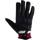 GUANTES HELSTONS ZIPER BLACK RED