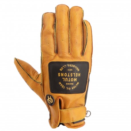 HELSTONS MOTUL CO-BRAND GOLD GLOVES