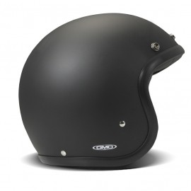 DMD RETRO MATT BLACK HELMET