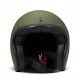 DMD RETRO MATT GREEN HELMET