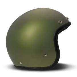 DMD RETRO MATT OLIVE HELMET