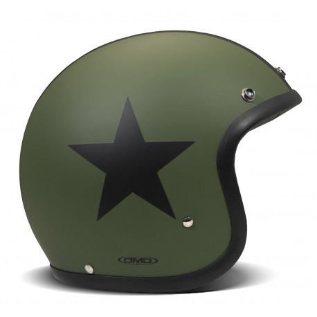 DMD RETRO START GREEN HELMET