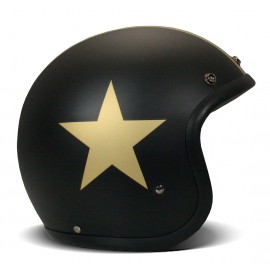 DMD RETRO START GOLD HELMET